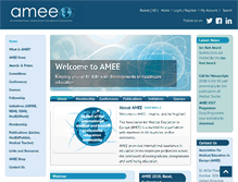 Tablet Screenshot of amee.org